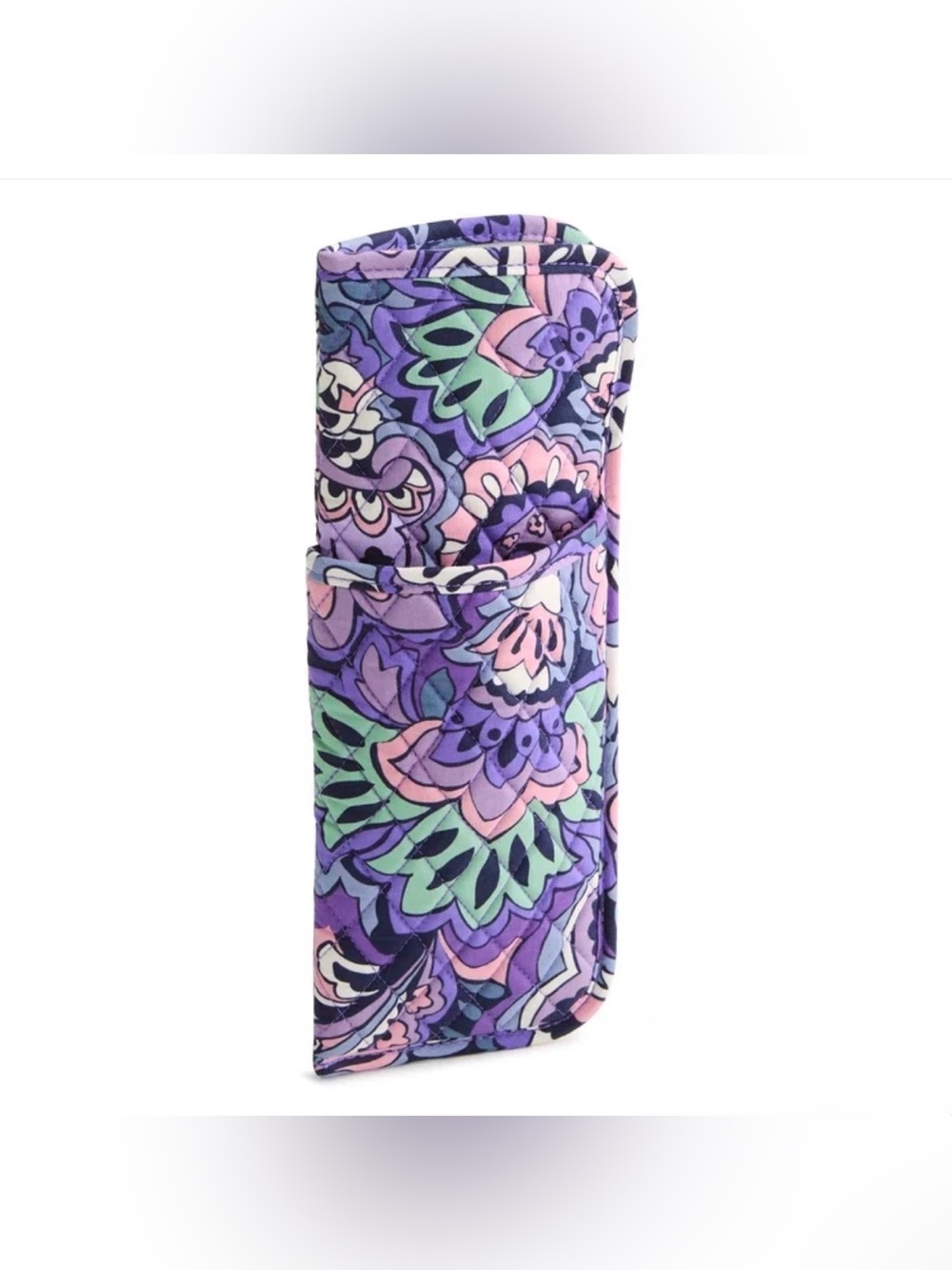 Vera Bradley Flat & Curling Iron Cover in Floral Swirls